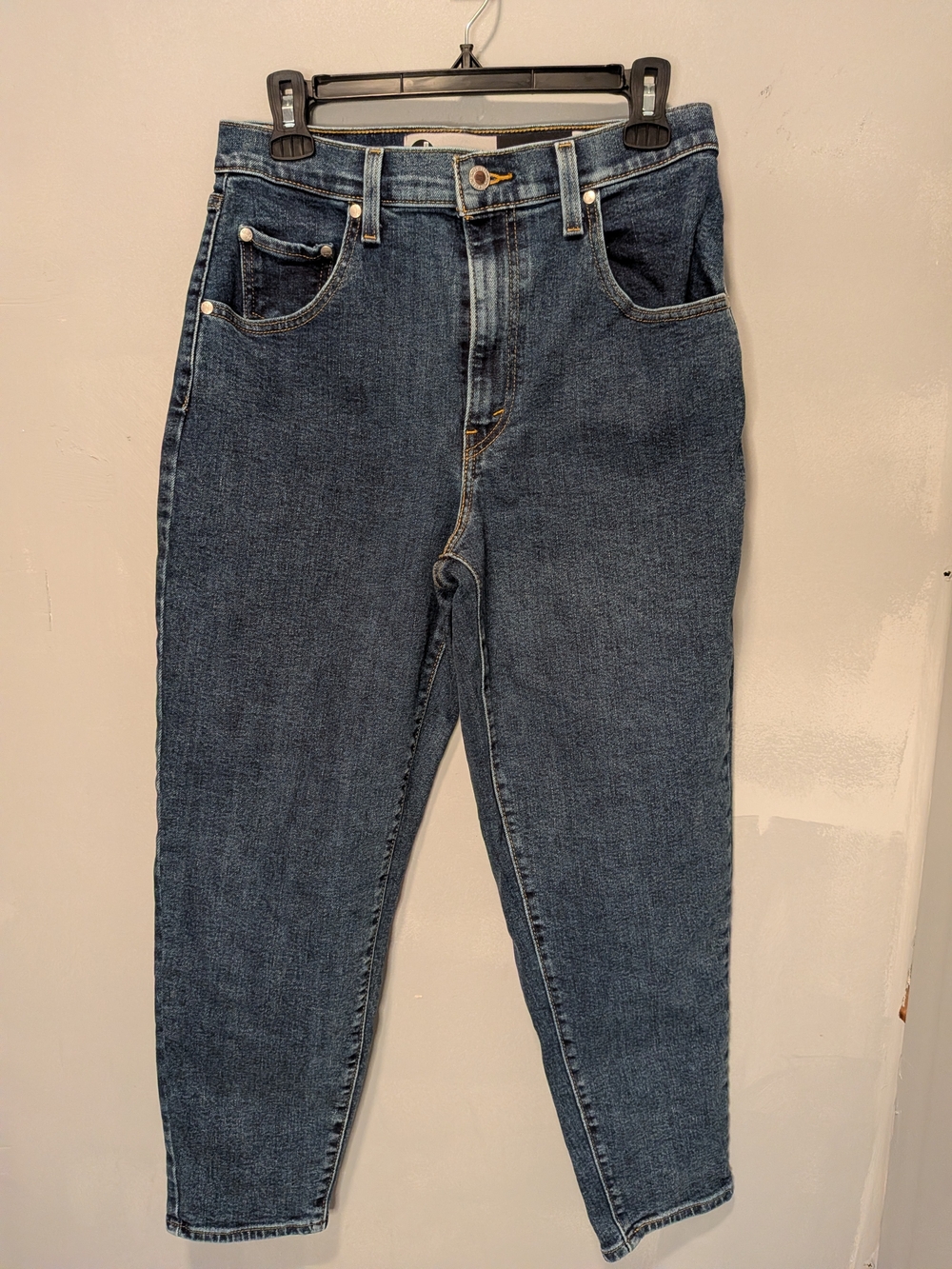 Levi's Silver Tab Dark Blue Mom Jeans